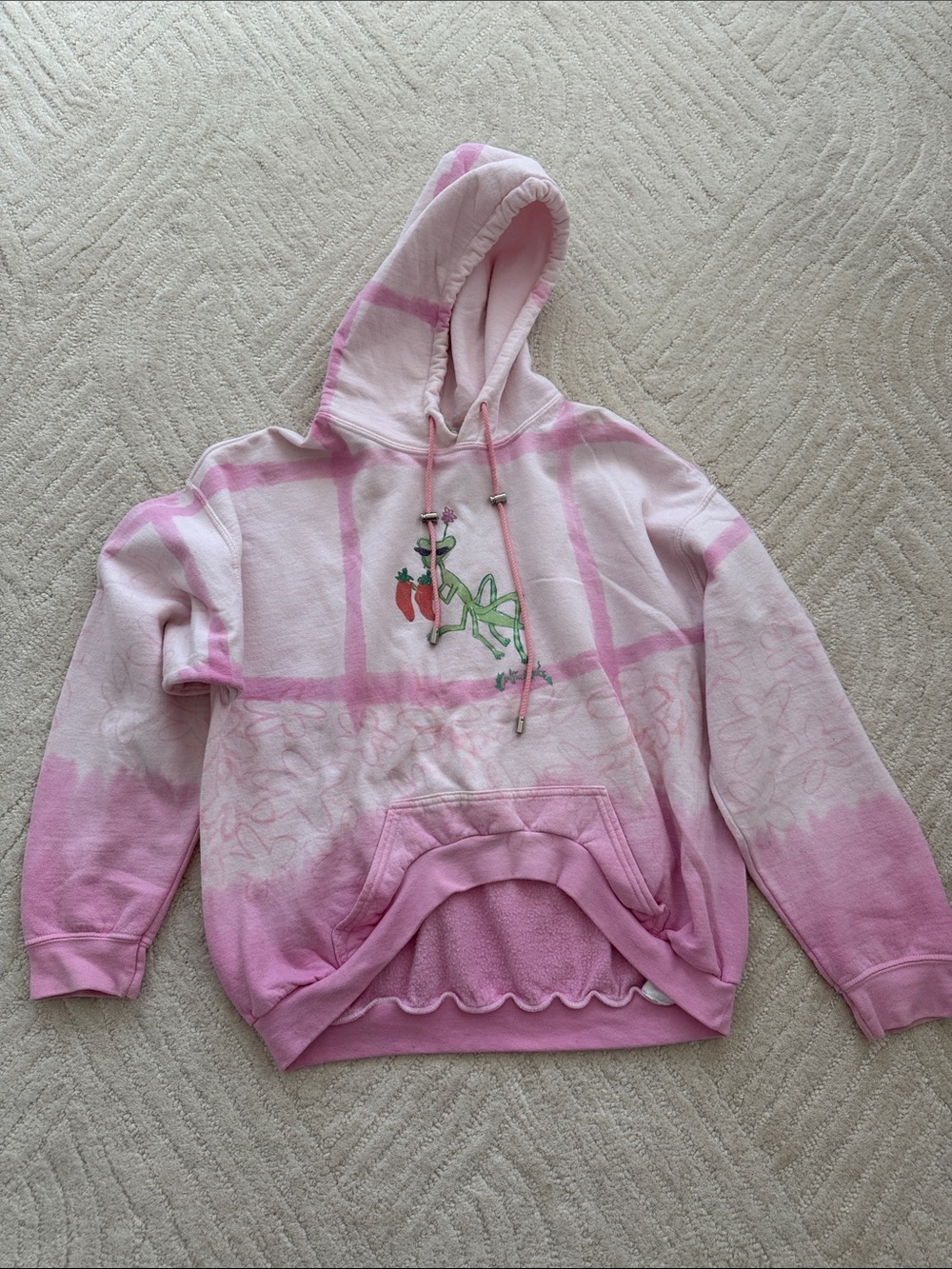 Collins Strada Pink Mantis Hoodie Sweatshirt